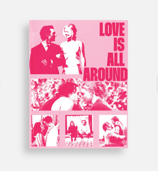 Love is All Around Postcard